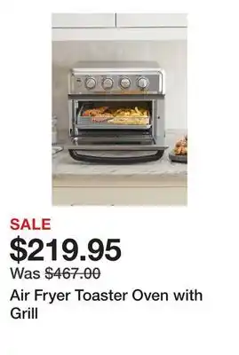 Belk Air Fryer Toaster Oven with Grill offer