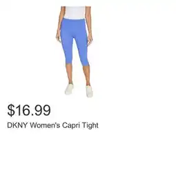Costco DKNY Women's Capri Tight offer