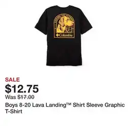 Belk Boys 8-20 Lava Landing Shirt Sleeve Graphic T-Shirt offer