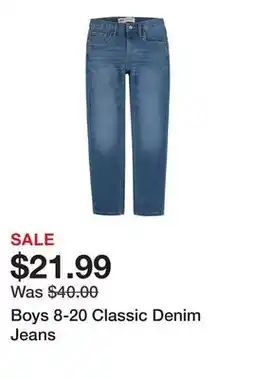 Belk Boys 8-20 Classic Denim Jeans offer
