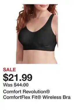 Belk Comfort Revolution ComfortFlex Fit Wireless Bra offer