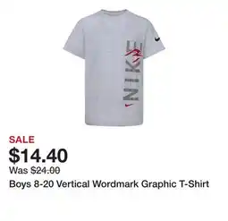 Belk Boys 8-20 Vertical Wordmark Graphic T-Shirt offer