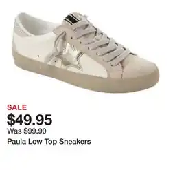 Belk Paula Low Top Sneakers offer
