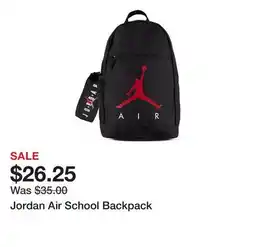 Belk Jordan Air School Backpack offer