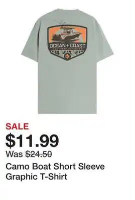 Belk Camo Boat Short Sleeve Graphic T-Shirt offer