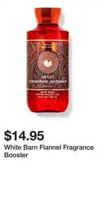 Bath & Body Works White Barn Flannel Fragrance Booster offer