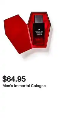 Bath & Body Works Men's Immortal Cologne offer