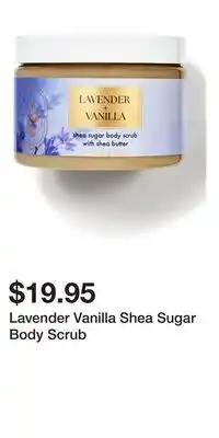 Bath & Body Works Lavender Vanilla Shea Sugar Body Scrub offer