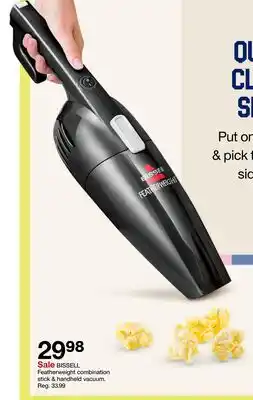 Target BISSELL Featherweight combination stick & handheld vacuum offer