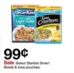 Target Select Starkist Smart Bowls & tuna pouches offer