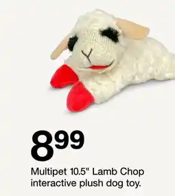 Target Multipet 10.5 Lamb Chop interactive plush dog toy offer
