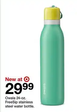 Target Owala 24-oz. FreeSip stainless steel water bottle offer