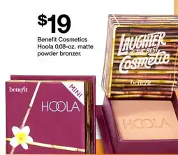 Target Benefit Cosmetics Hoola 0.08 - oz. matte powder bronzer offer