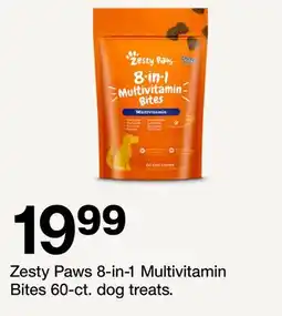 Target Zesty Paws 8-in-1 Multivitamin Bites offer