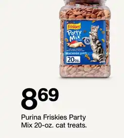 Target Purina Friskies Party Mix 20-oz. cat treats offer