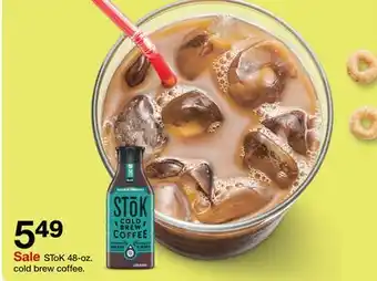 Target SToK 48-oz. cold brew coffee offer