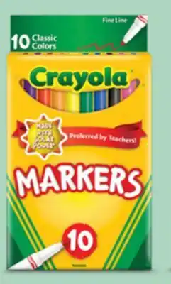 Target Crayola 10-ct. fine offer
