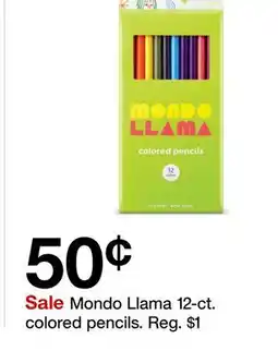 Target Mondo Llama 12 - ct. colored pencils offer