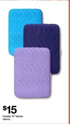 Target heyday 15 laptop sleeve offer