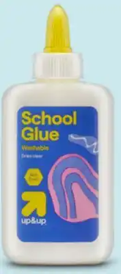 Target up&up washable school glue offer
