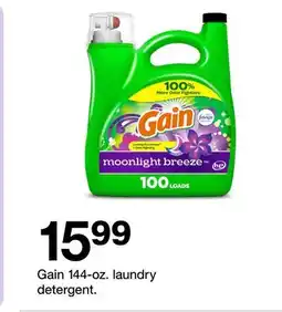 Target Gain 144-oz. laundry detergent offer