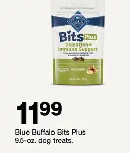 Target Blue Buffalo Bits Plus 9.5-oz. dog treats offer