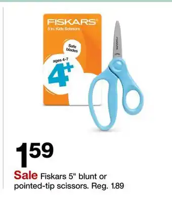 Target Fiskars 5 blunt or pointed-tip scissors offer
