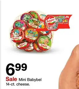 Target Mini Babybel 14-ct. cheese offer