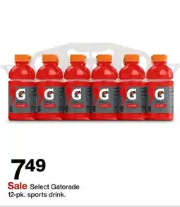Target Select Gatorade 12-pk offer