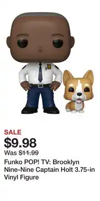Game Stop Funko POP! TV: Brooklyn Nine-Nine Captain Holt 3.75-in Vinyl Figure offer