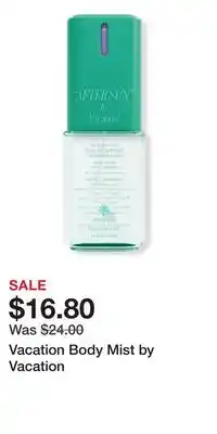 Ulta Beauty Vacation Body Mist by Vacation offer
