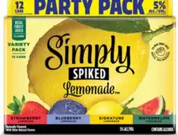 Target Simply Spiked 12-pk. hard drinks offer