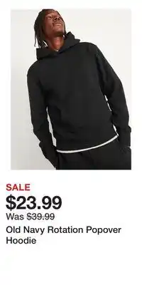 Old Navy Old Navy Rotation Popover Hoodie offer