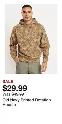 Old Navy Old Navy Printed Rotation Hoodie offer