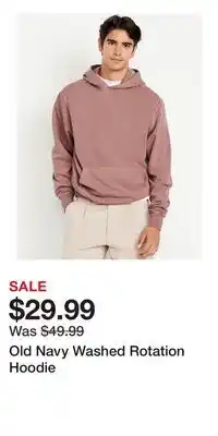 Old Navy Old Navy Washed Rotation Hoodie offer