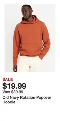Old Navy Old Navy Rotation Popover Hoodie offer