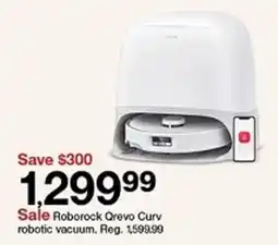 Target Roborock Qrevo Curv robotic vacuum offer