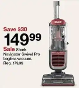 Target Shark navigator swivel pro bagless vacuum offer