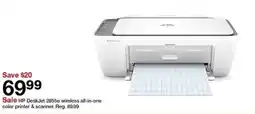 Target HP DeskJet 2855e wireless all-in-one color printer & scanner offer