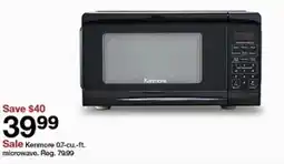 Target Kenmore 0.7-cu.-ft. microwave offer