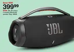 Target JBL Boombox 3 wireless Bluetooth speaker offer