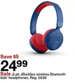 Target JLab JBuddies wireless Bluetooth kids' headphones offer