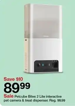 Target Petcube Bites 2 Lite interactive pet camera & treat dispenser offer