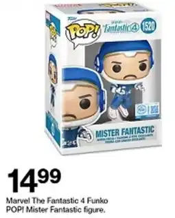 Target Marvel The Fantastic 4 Funko POP! Mister Fantastic figure offer