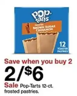 Target Pop-Tarts frosted pastries offer