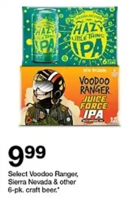 Target Select Voodoo Ranger, Sierra Nevada & other craft beer offer