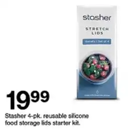 Target Stasher reusable silicone food storage lids starter kit offer