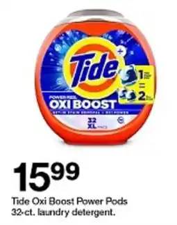 Target Tide Oxi Boost Power Pods laundry detergent offer
