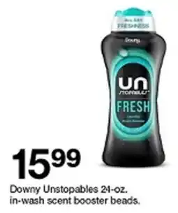 Target Downy Unstopables in-wash scent booster beads offer