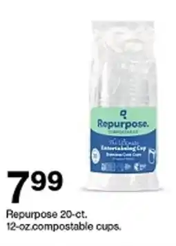 Target Repurpose compostable cups offer